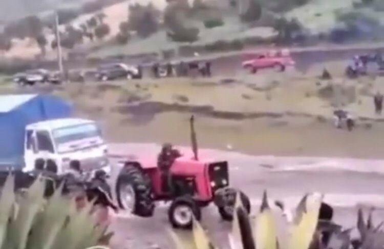 traktor wypadek