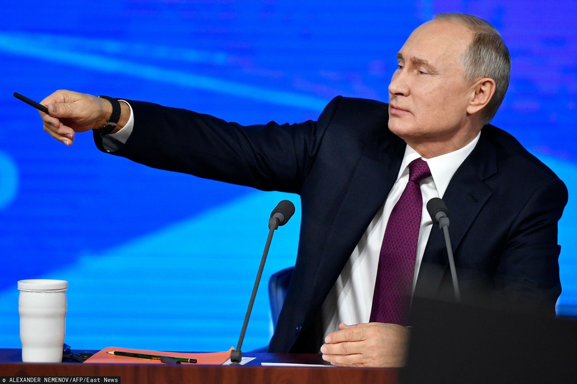 Rosyjsko-ukraińskie napięcia na Zimowych Igrzyskach Olimpijskich Pekinie, nie powstrzymał się sam Władimir Putin