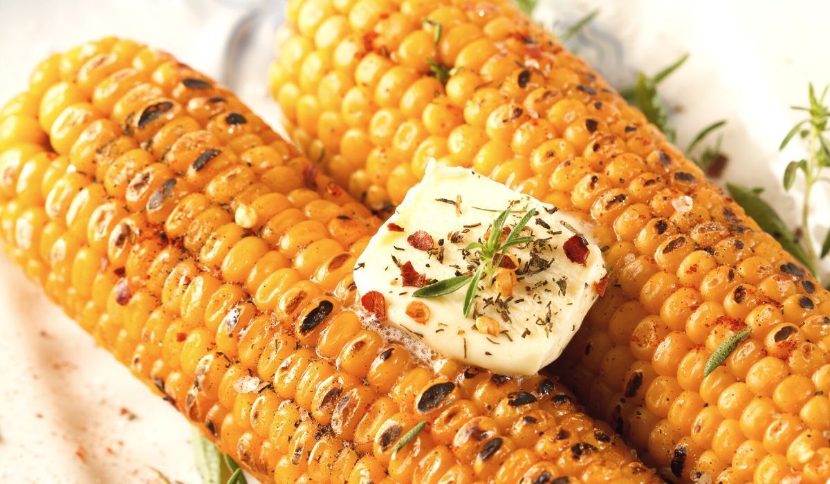 Kukurydza jest idealna na wegetariański grill