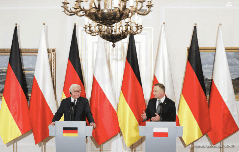 Prezydent Polski i Niemiec
