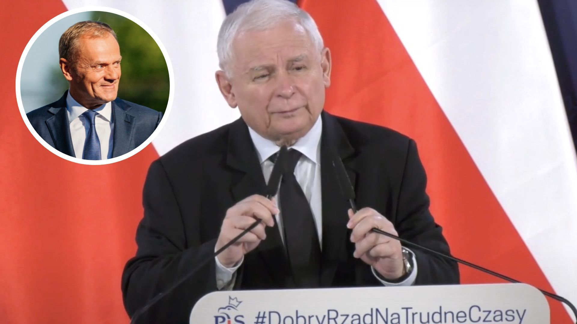 Jarosław Kaczyński jest przeciwnikiem podwyżek dla polityków, zgodził się z Donaldem Tuskiem