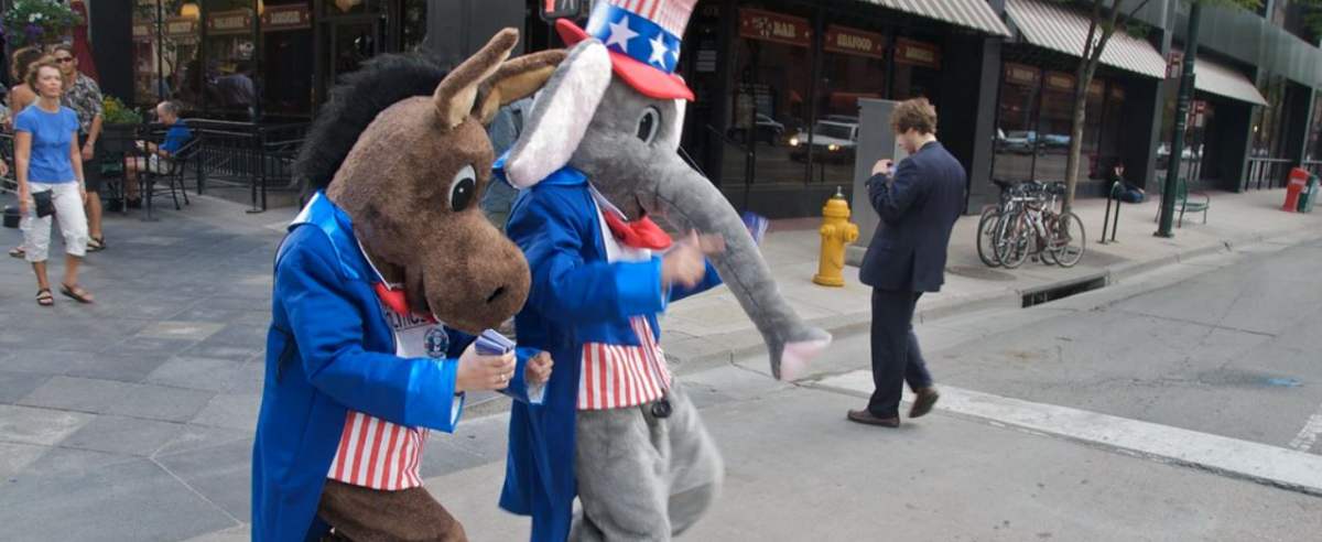 Dlaczego osioł i słoń to symbole dwóch największych partii USA?