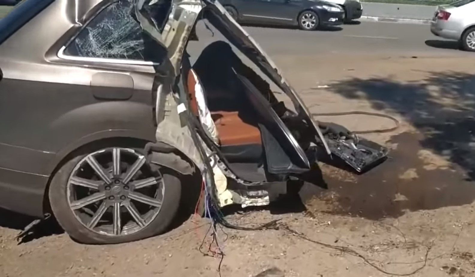 Wypadek Audi q7