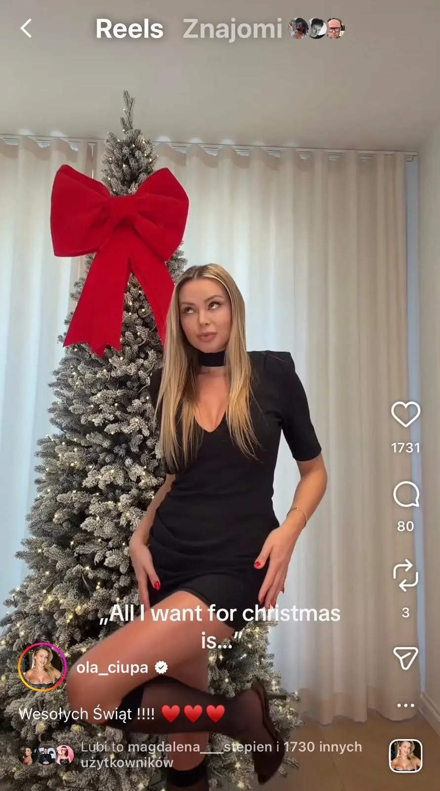 Boże Narodzenie 2025: Tak gwiazdy spędziły Wigilię. Pokazały cudne rodzinne kadry