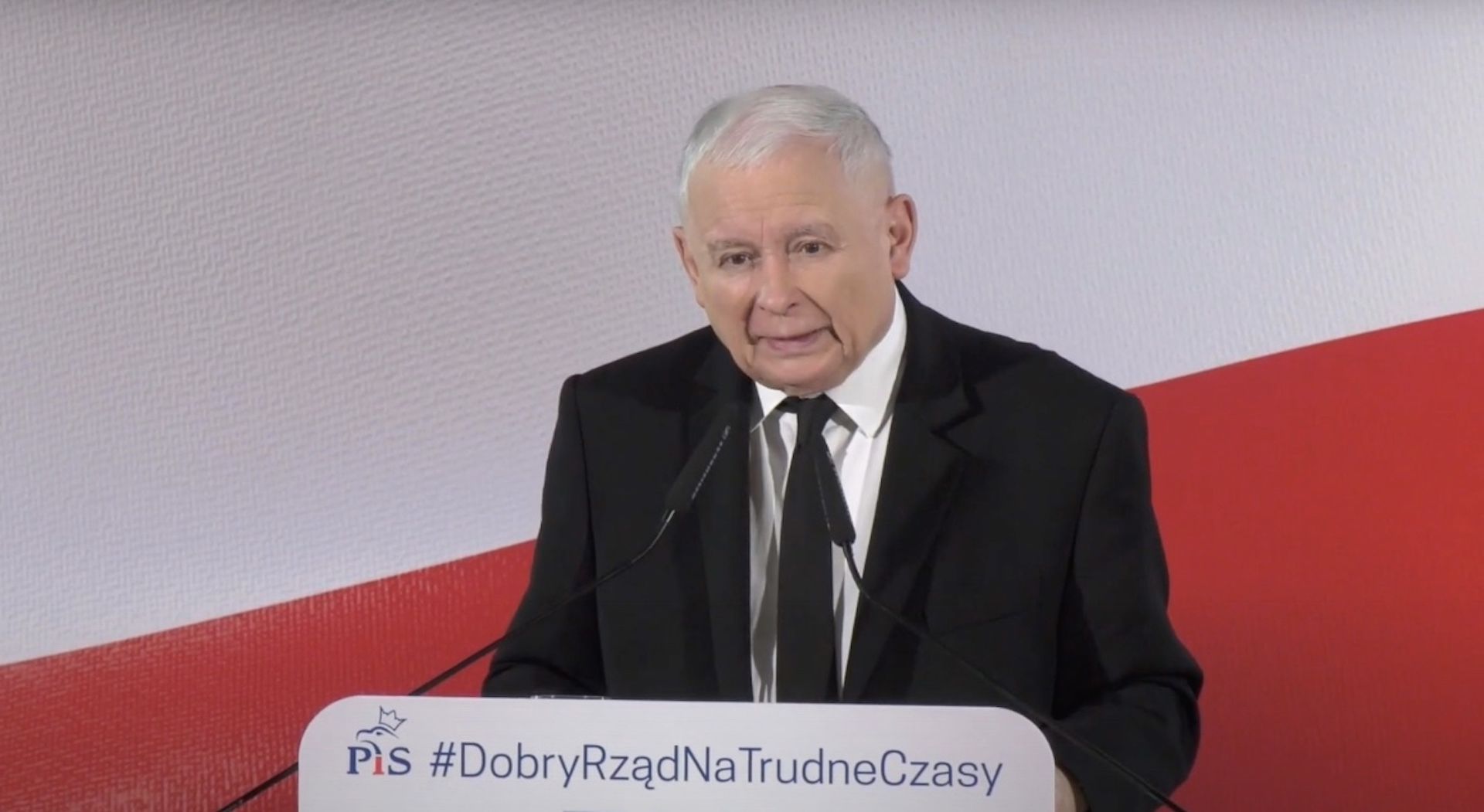 Jarosław Kaczyński publicznie zbagatelizował śmierć dwóch mężczyzn z Przewodowa