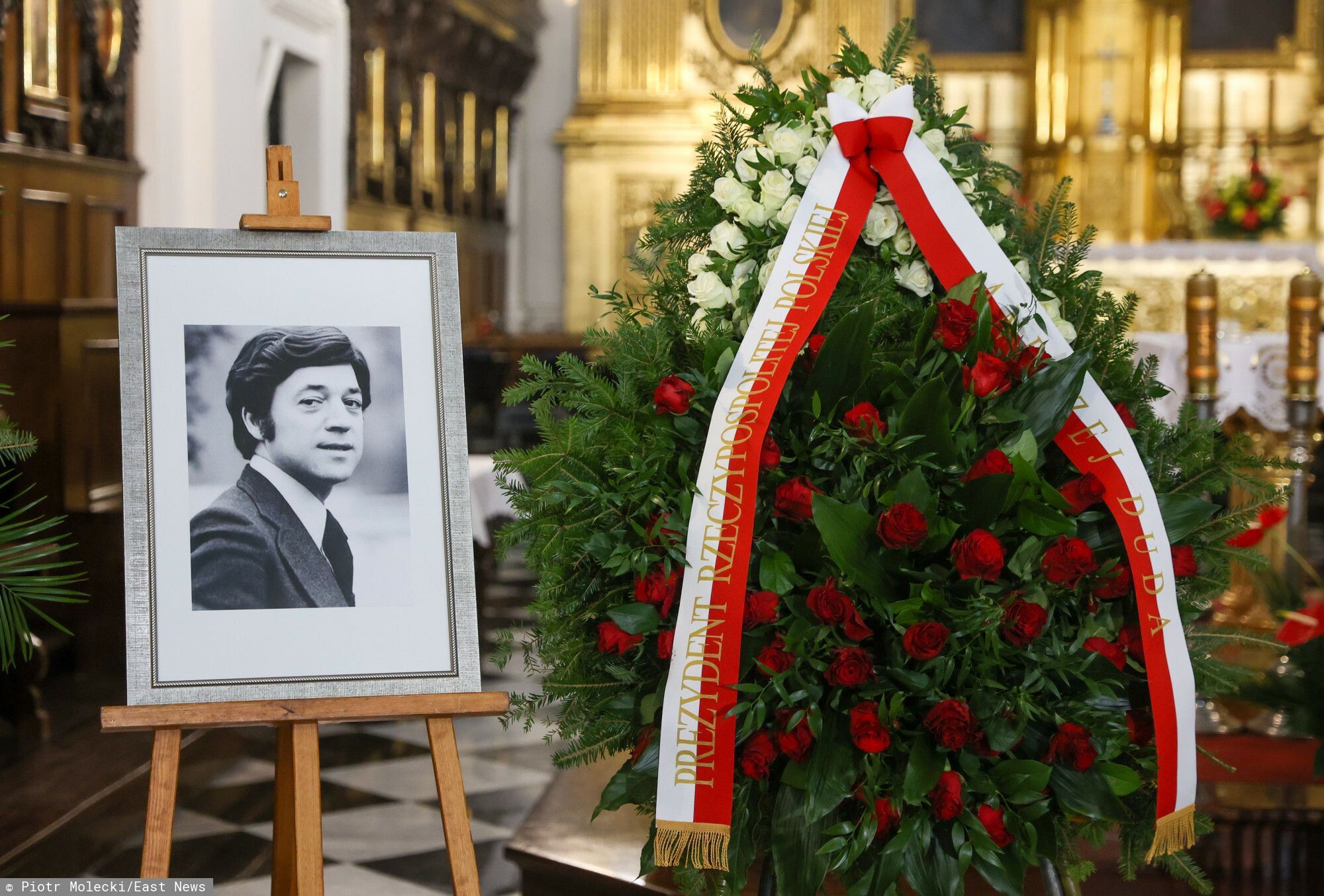 Pogrzeb Jerzego Połomskiego. Fot.: Piotr Molecki/East News