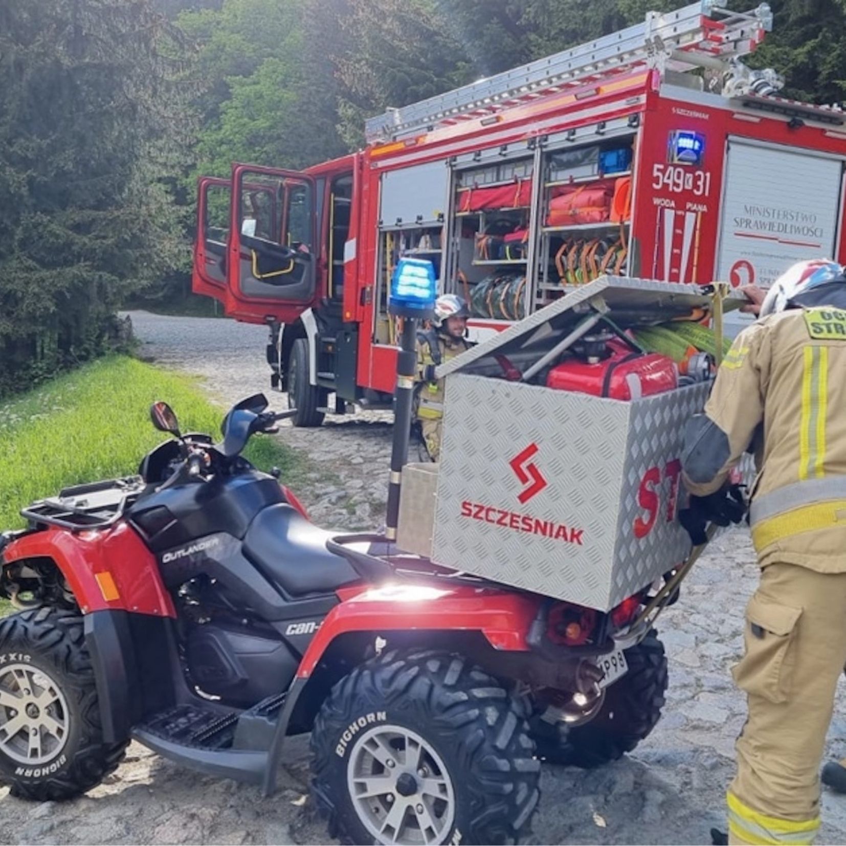 Pożar schroniska na Hali Kondratowej w Tatrach