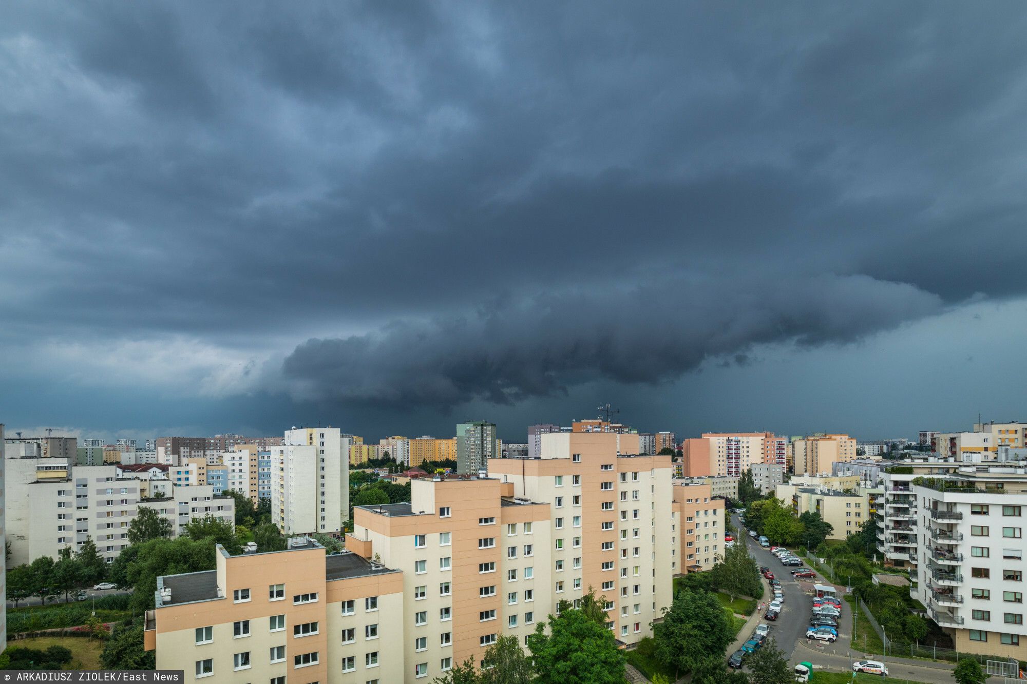 IMGW przekazało informacje o superkomórkę burzowej w okolicach Lublina