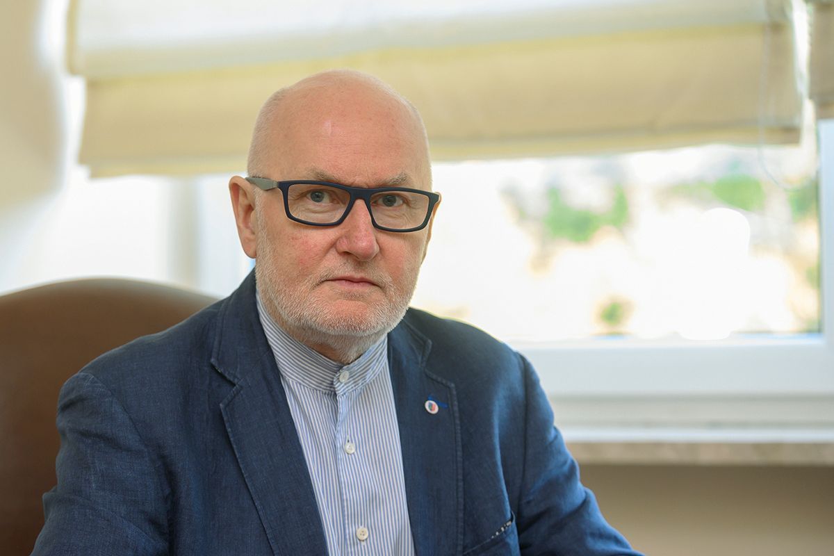 prof. Ryszard Gellert z Kliniki Nefrologii i Chorób Wewnętrznych CMKP w Warszawie