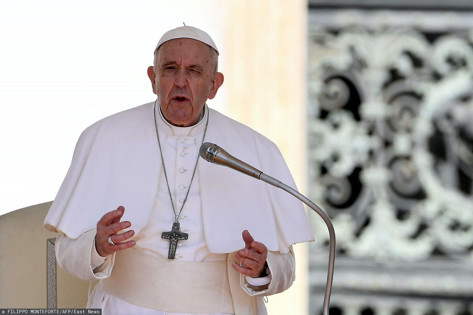 Papież Franciszek zabrał głos w sprawie wojny w Ukrainie, przejmujący apel