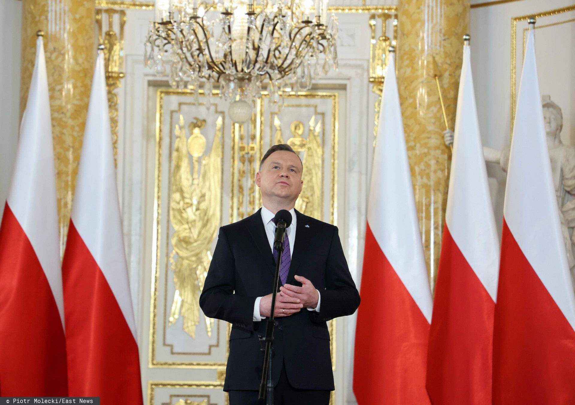 Andrzej Duda świętuje 3 maj na Placu Zamkowym, wygłosił przemówienie