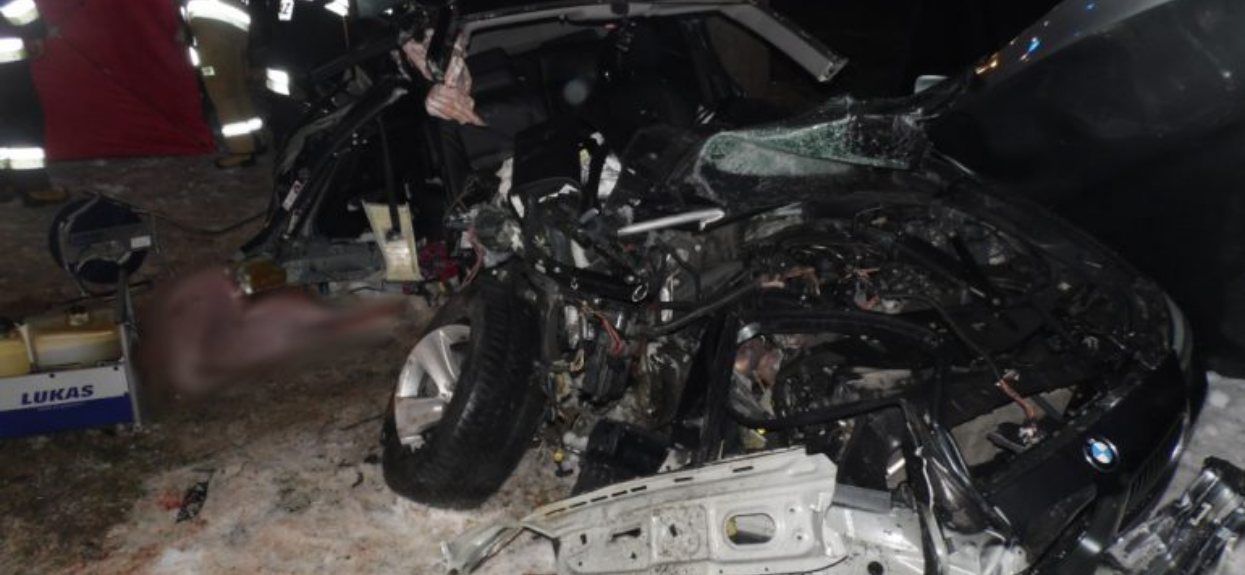 Kierowca BMW śmiertelny wypadek