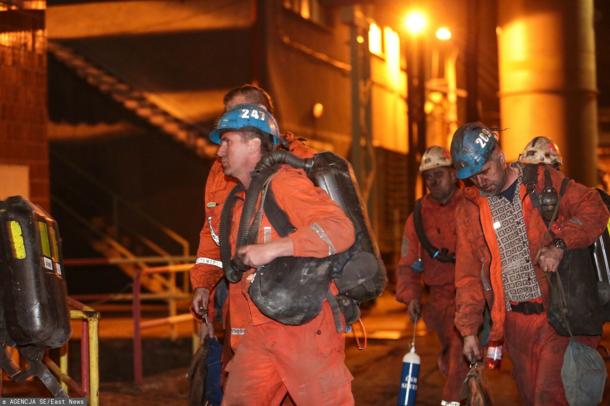 Gliwice: Pożar metanu w kopalni Sośnica. Do szpitala trafiło pięciu górników