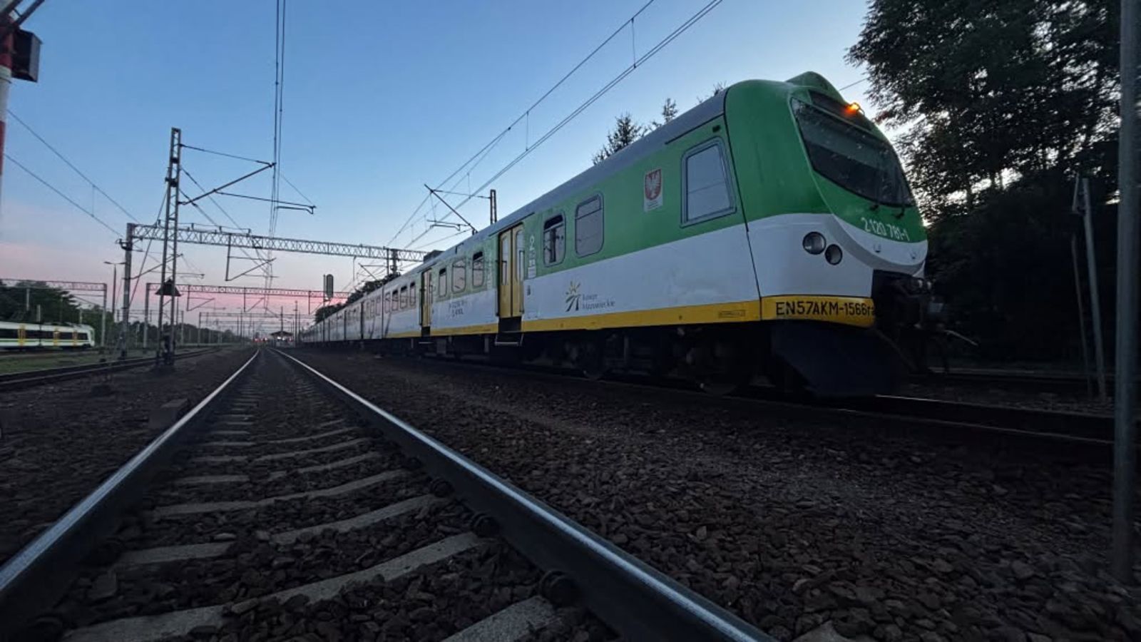 Śmiertelny wypadek na torach na Mazowszu. Pasażerowie byli ewakuowani