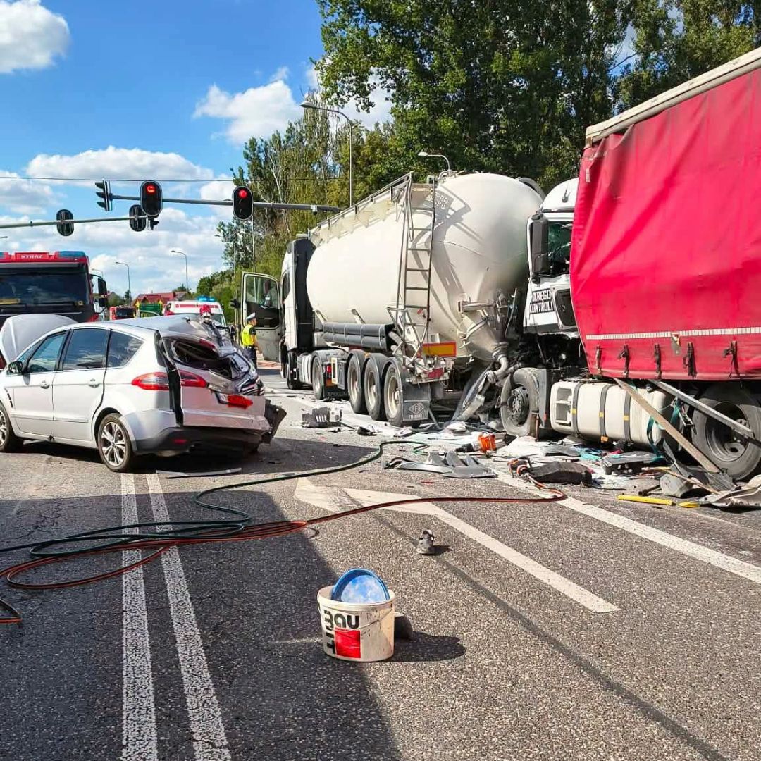 Poważny wypadek w Przygłowie. Kilkuletni chłopiec został ciężko ranny