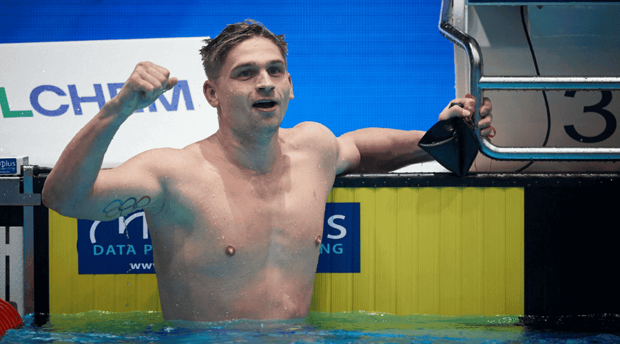 Radosław Kawęcki mistrzem świata pływanie