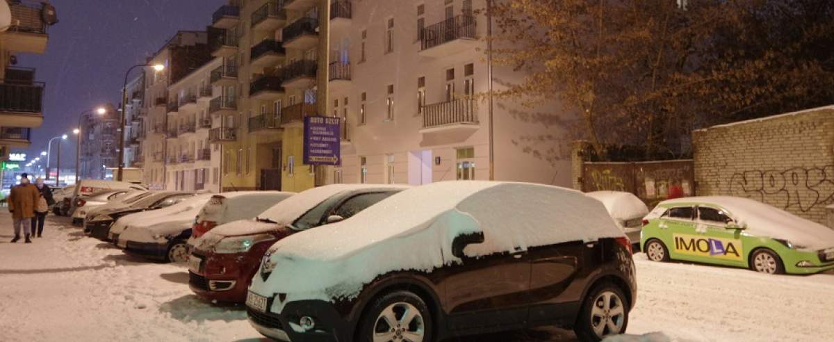 Jazda zaśnieżonym autem grozi surowym mandatem