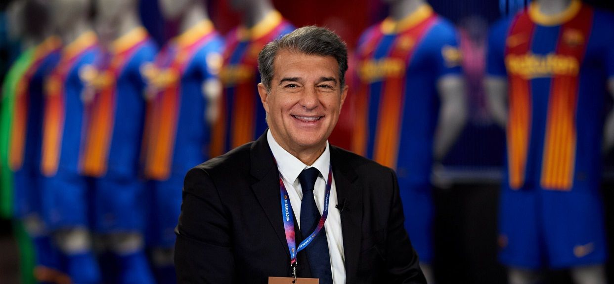 Joan Laporta - prezydent FC Barcelony