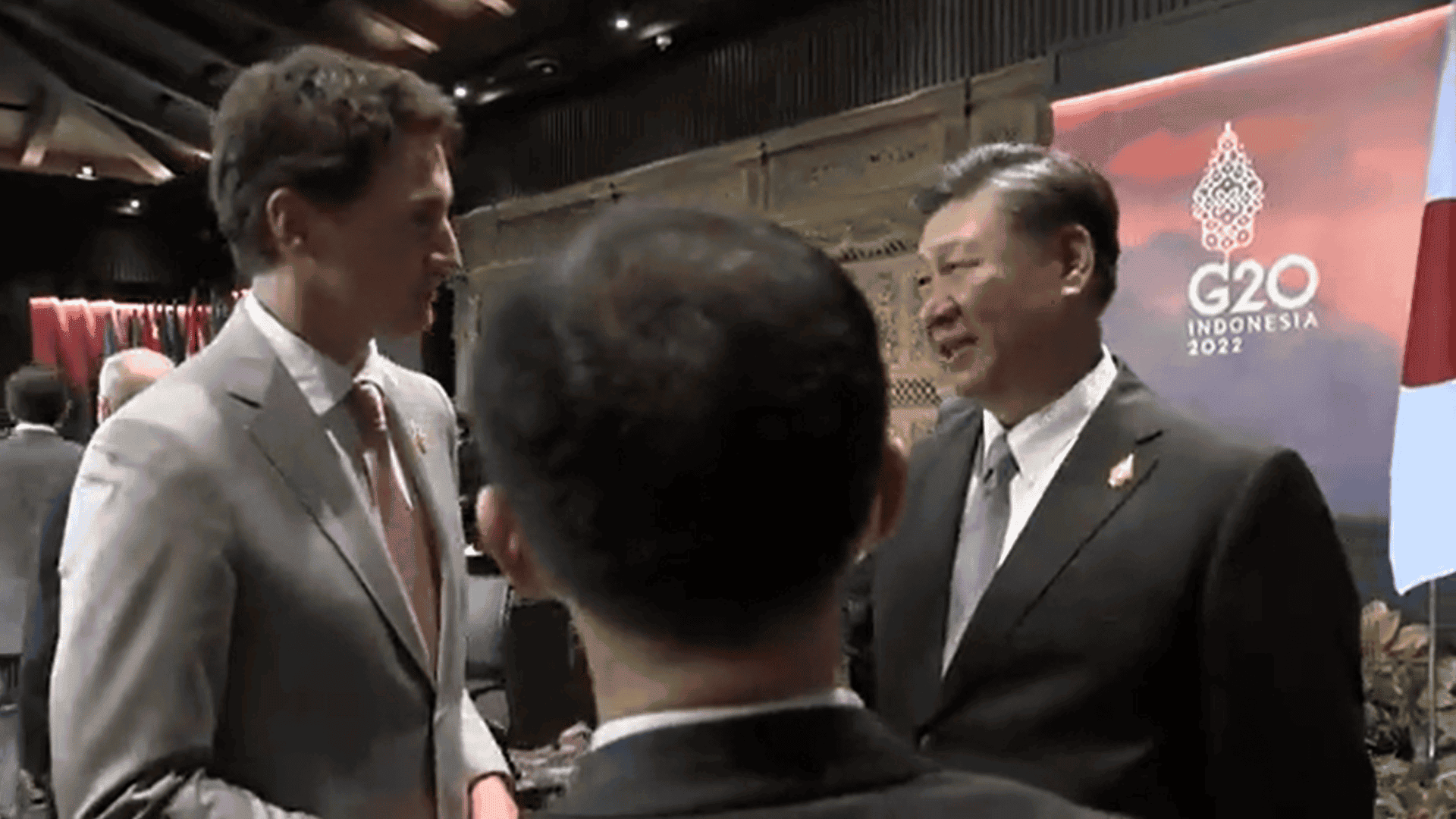 Xi Jinping i Justin Trudeau  