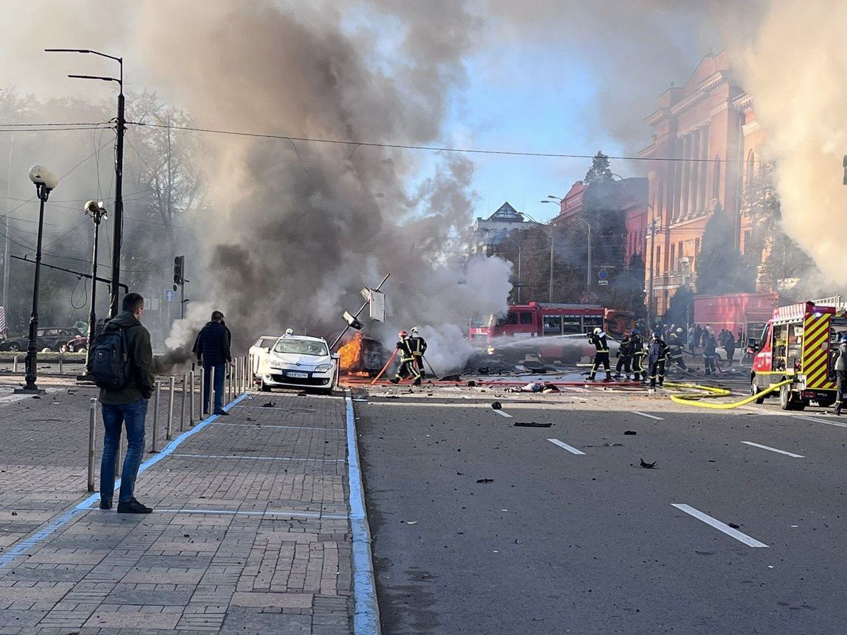 Kijów bomby 
