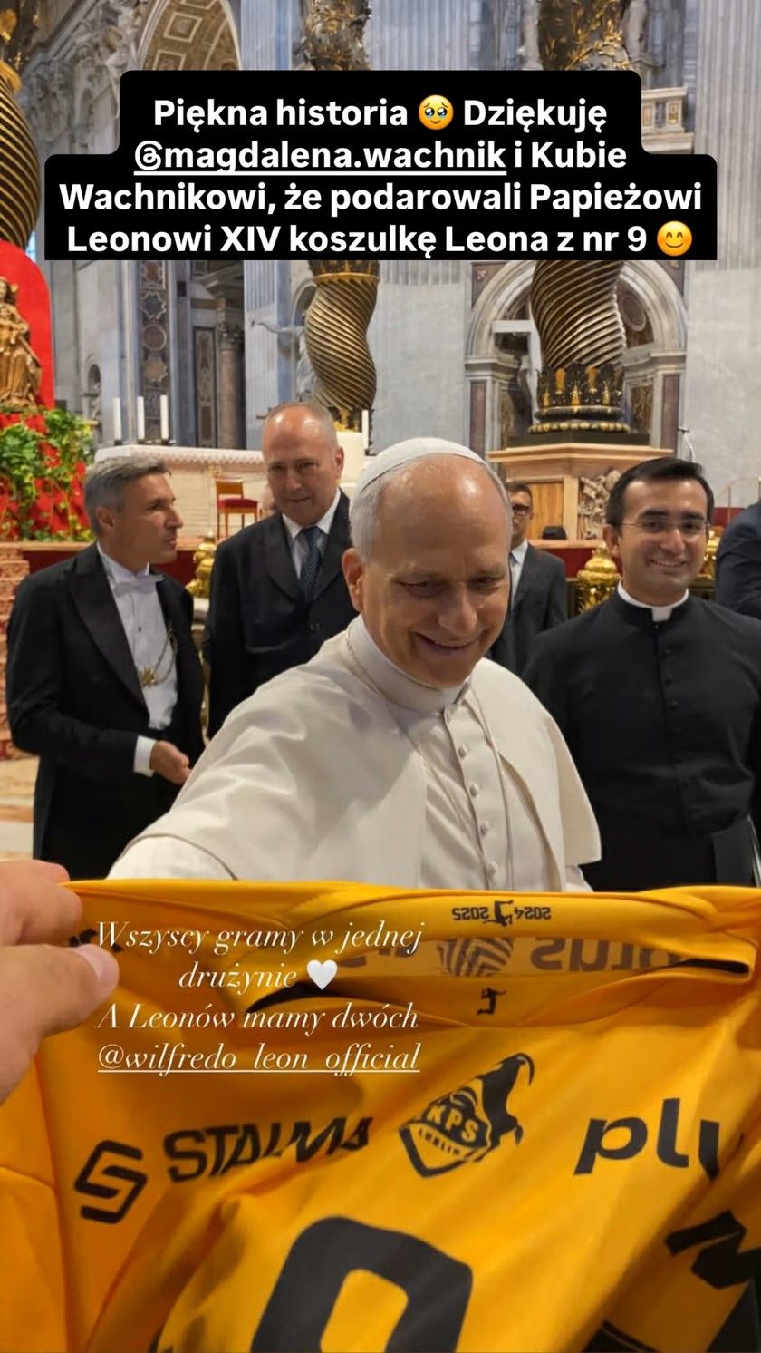 Papież Leon otrzymał wyjątkowy prezent z Polski. Nie ukrywał zachwytu