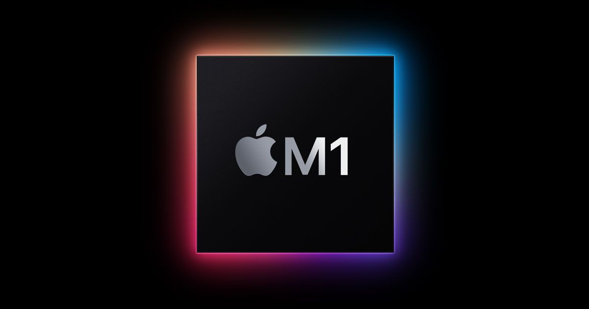 Wizualizacja procesora Apple M1
