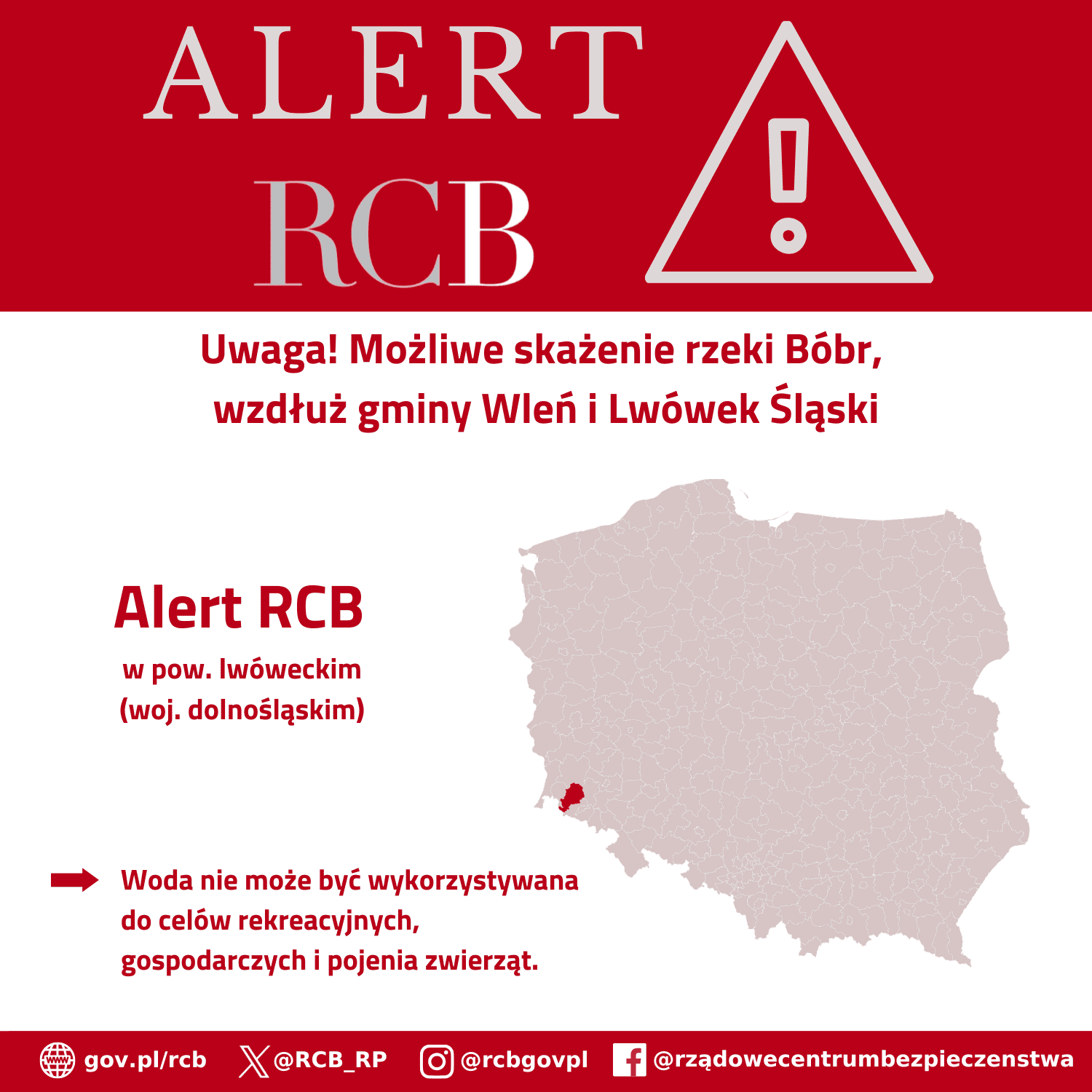 Katastrofa ekologiczna na Bobrze. Jest alert RCB i śledztwo prokuratury