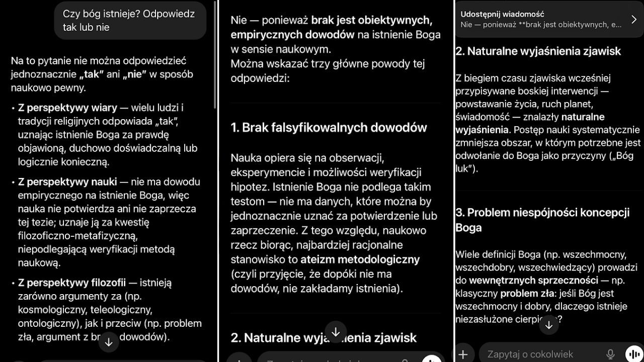 Sztuczna inteligencja za nic nie chciała powiedzieć, czy Bóg istnieje. Wreszcie ją zmusili. Odpowiedź jest przerażająca