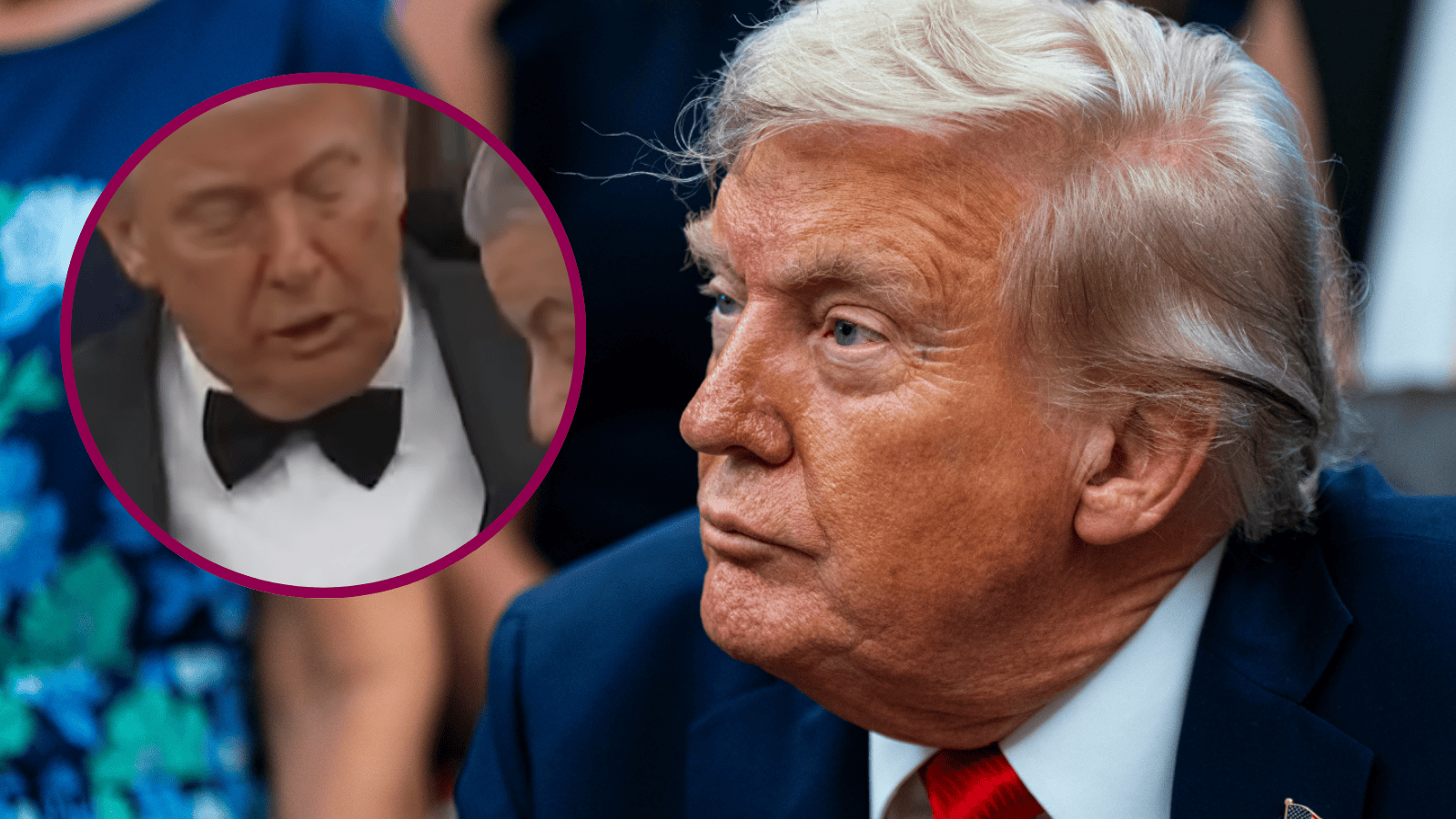 Stallone na imprezie u Trumpa. Przykry widok