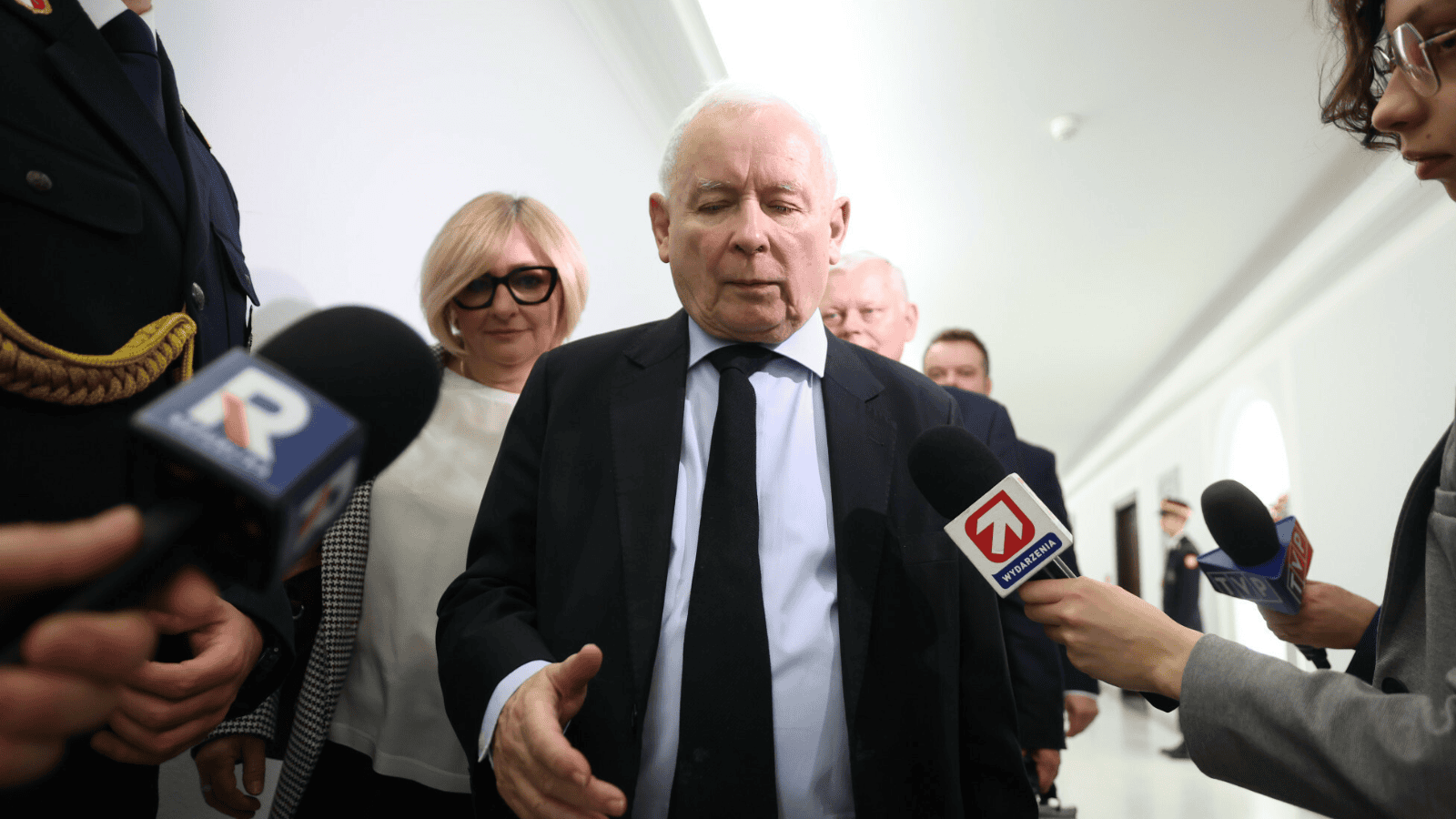 Kaczyński ostro zareagował na wypowiedź Donalda Tuska ws. reparacji wojennych