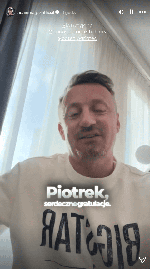 Adam Małysz zwrócił się do Łatwoganga. Padły przejmujące słowa, skończyło się na ważnym apelu