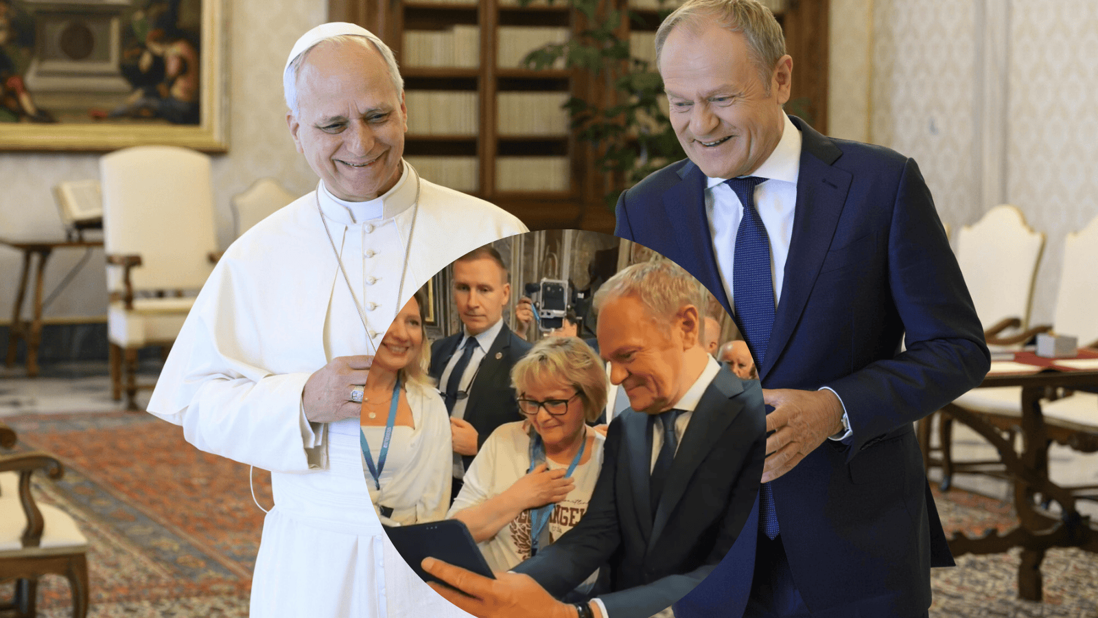 Donald Tusk modlił się w Watykanie, spotkał pielgrzymów z Polski. Jest nagranie