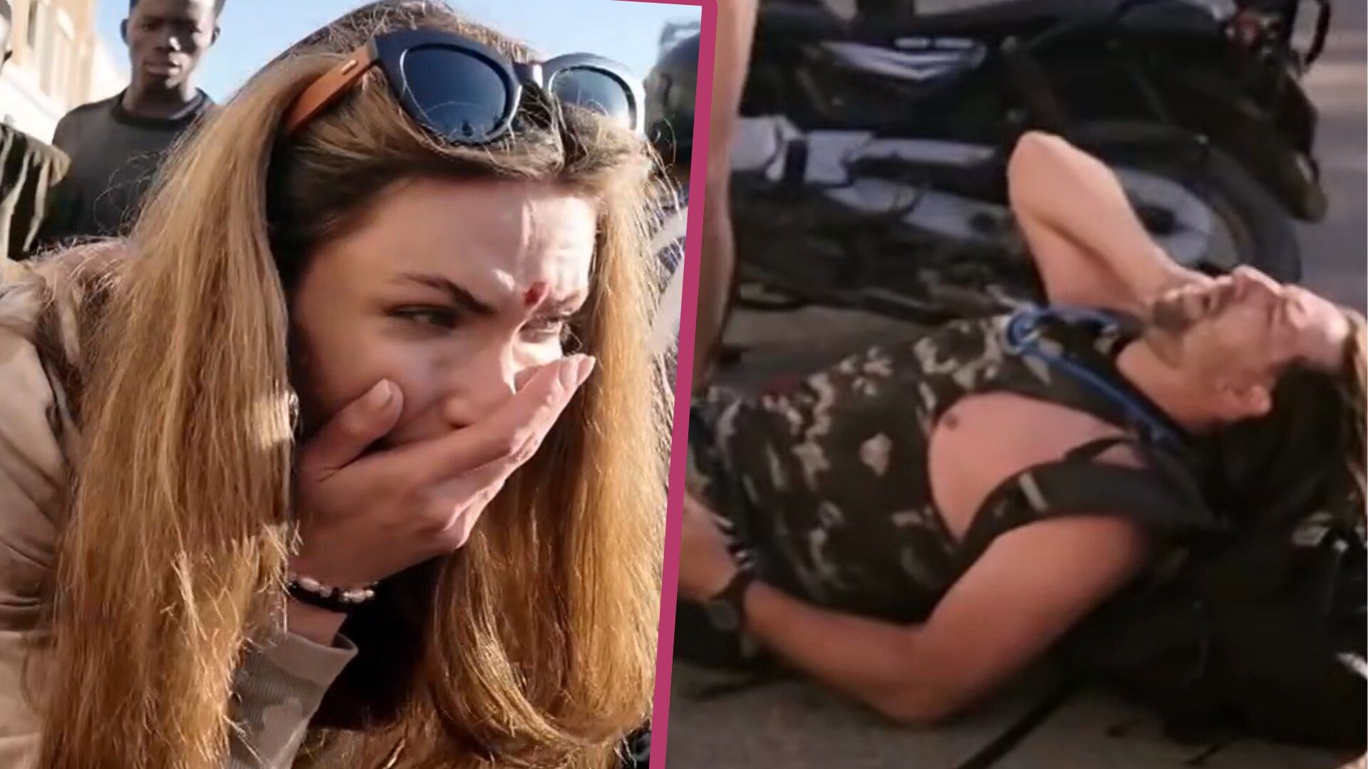 Gwiazdor hitu TVN wpadł pod rozpędzony motocykl. Koszmarne sceny na oczach widzów