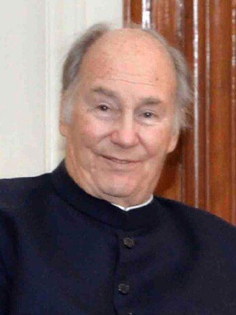 Aga Khan IV fot. Wikimedia Commons