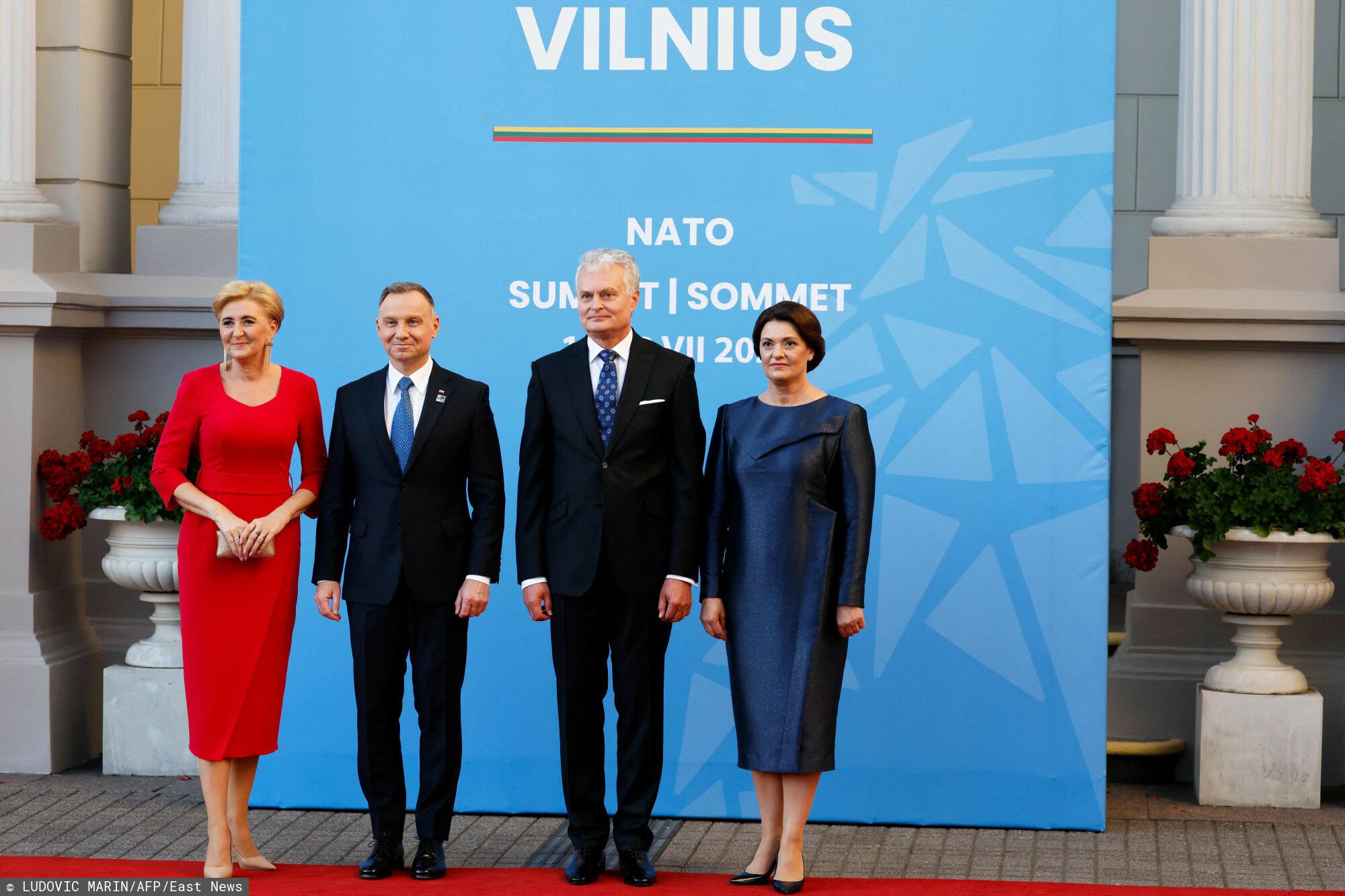 Agata Duda na szczycie NATO