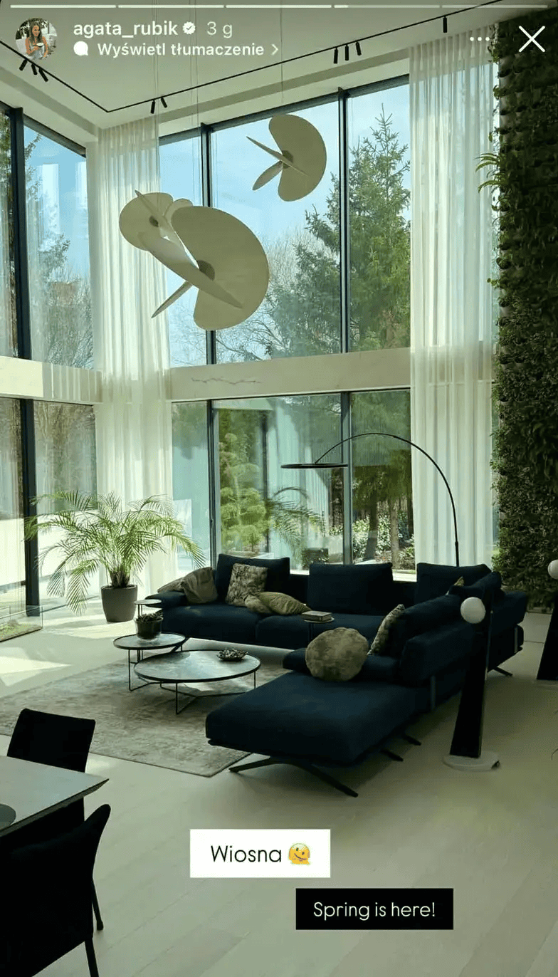 Jak wygląda rodzinny dom Agaty Rubik? Tu jest jakby luksusowo