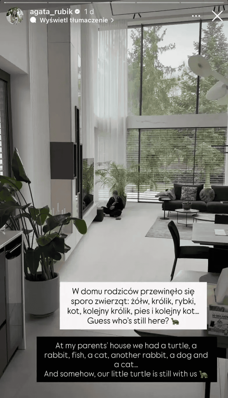 Jak wygląda rodzinny dom Agaty Rubik? Tu jest jakby luksusowo