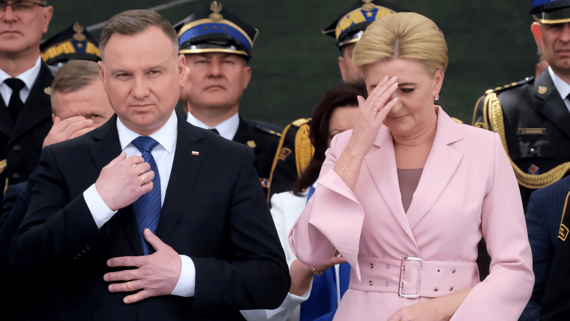 Andrzej i Agata Duda