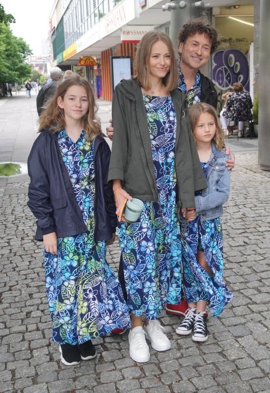 Agata i Piotr Rubik z córkami, fot. KAPiF