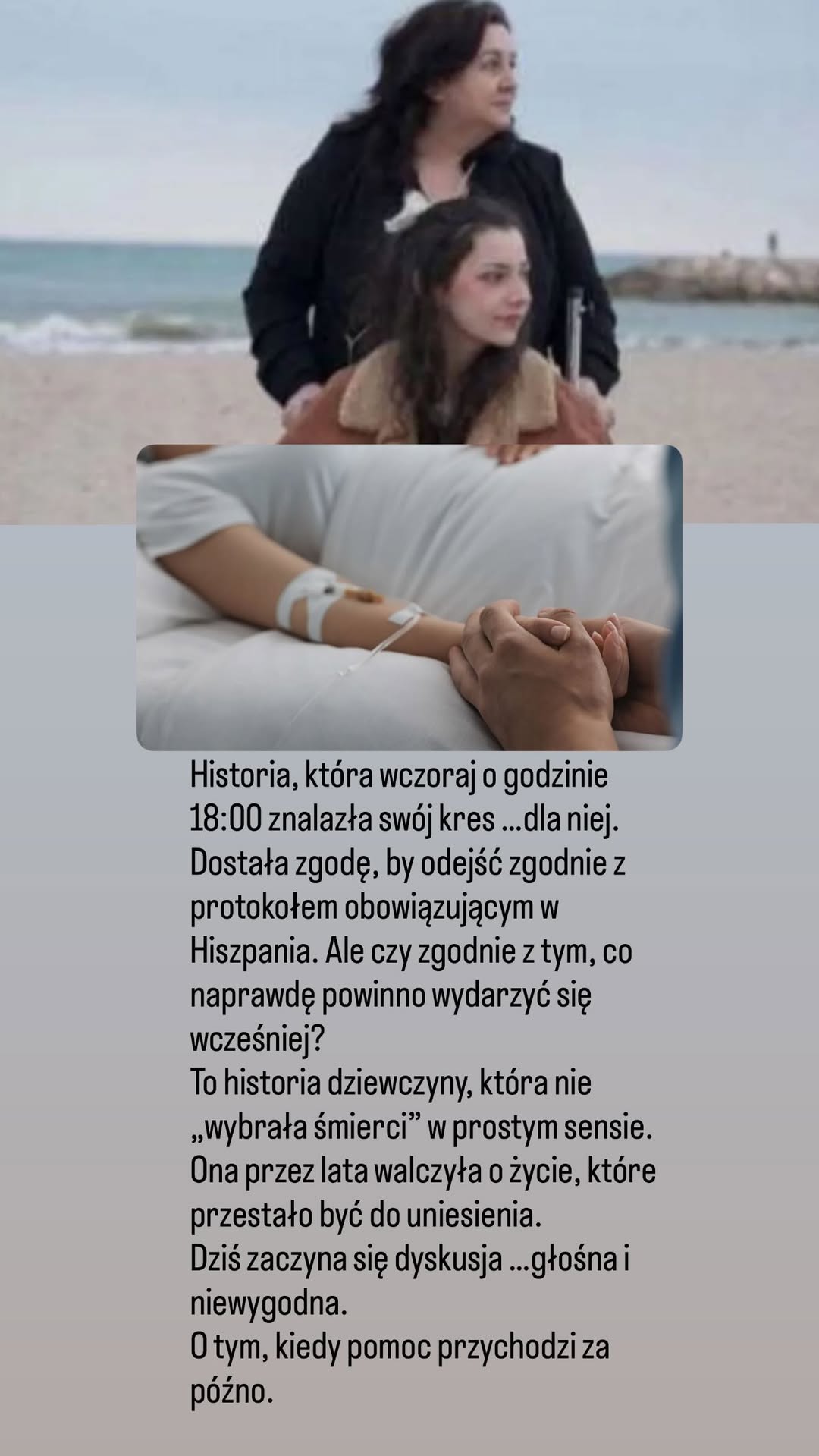 Znana polska gwiazda wstrząśnięta historię Noeli, która dokonała eutanazji. Padły słowa, których nie da się zapomnieć