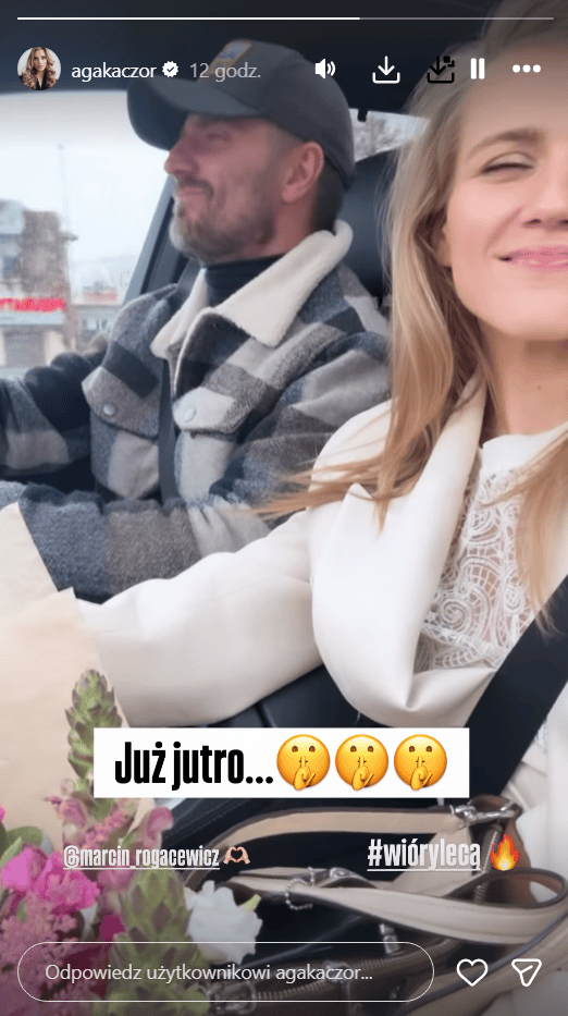 Kaczorowska chwilę po rozprawie z Pelą baluje z Rogacewiczem. Takim nagraniem podsumowała rozwód