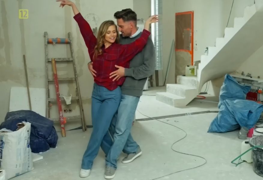 Agnieszka Kaczorowska i Marcin Rogacewicz, fot. Polsat