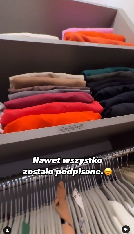 Agnieszka Kaczorowska pokazała garderobę, fot. Instagram @agakaczor
