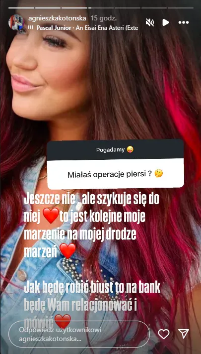 Agnieszka Kotońska fot. Instagram