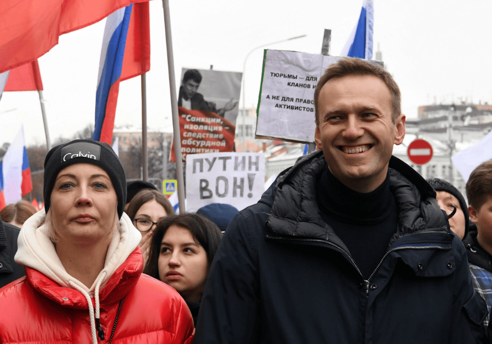 Aleksiej Nawalny i Julia Nawalna