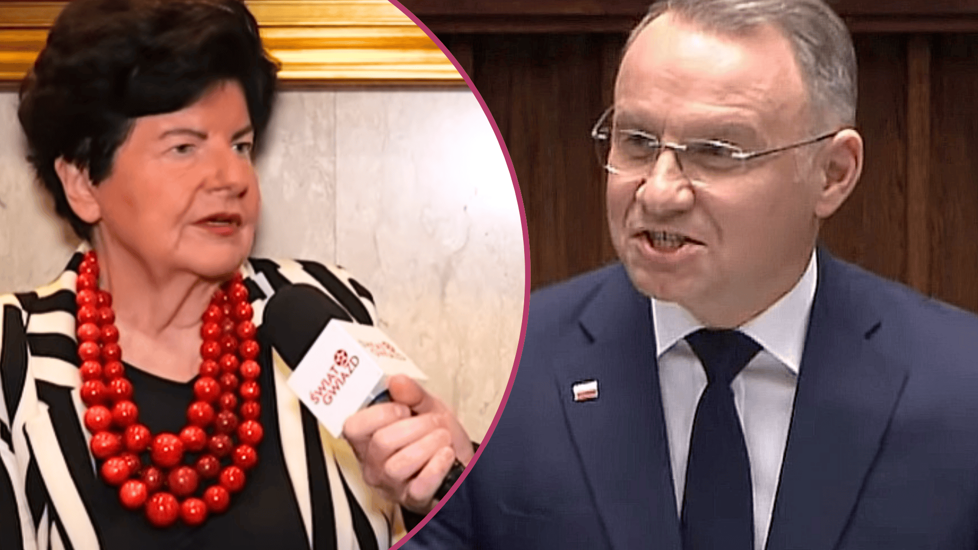 Andrzej Duda, Joanna Senyszyn, fot. KAPiF, Świat Gwiazd