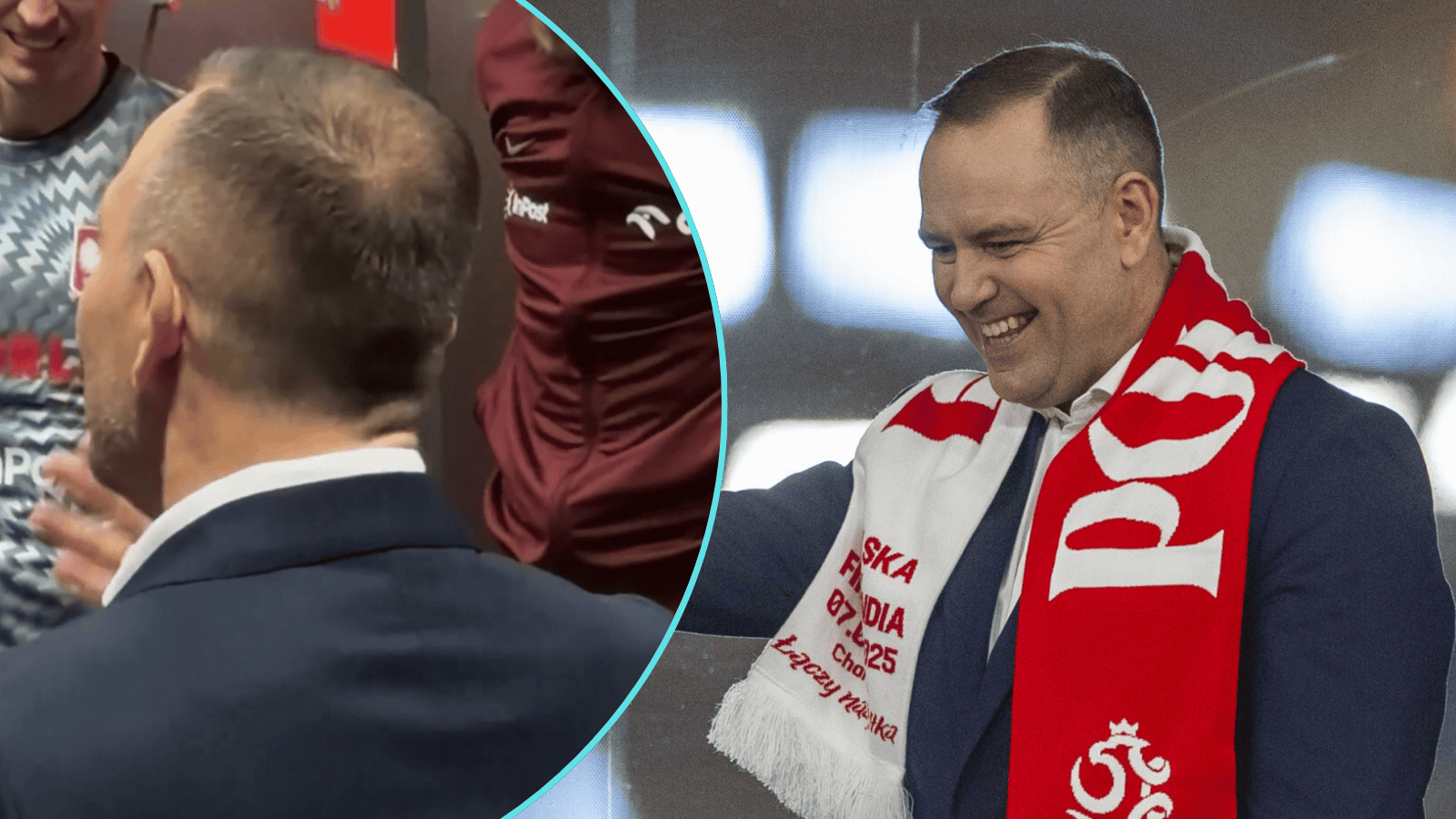 Nawrocki wparował do szatni Polaków i się zaczęło.