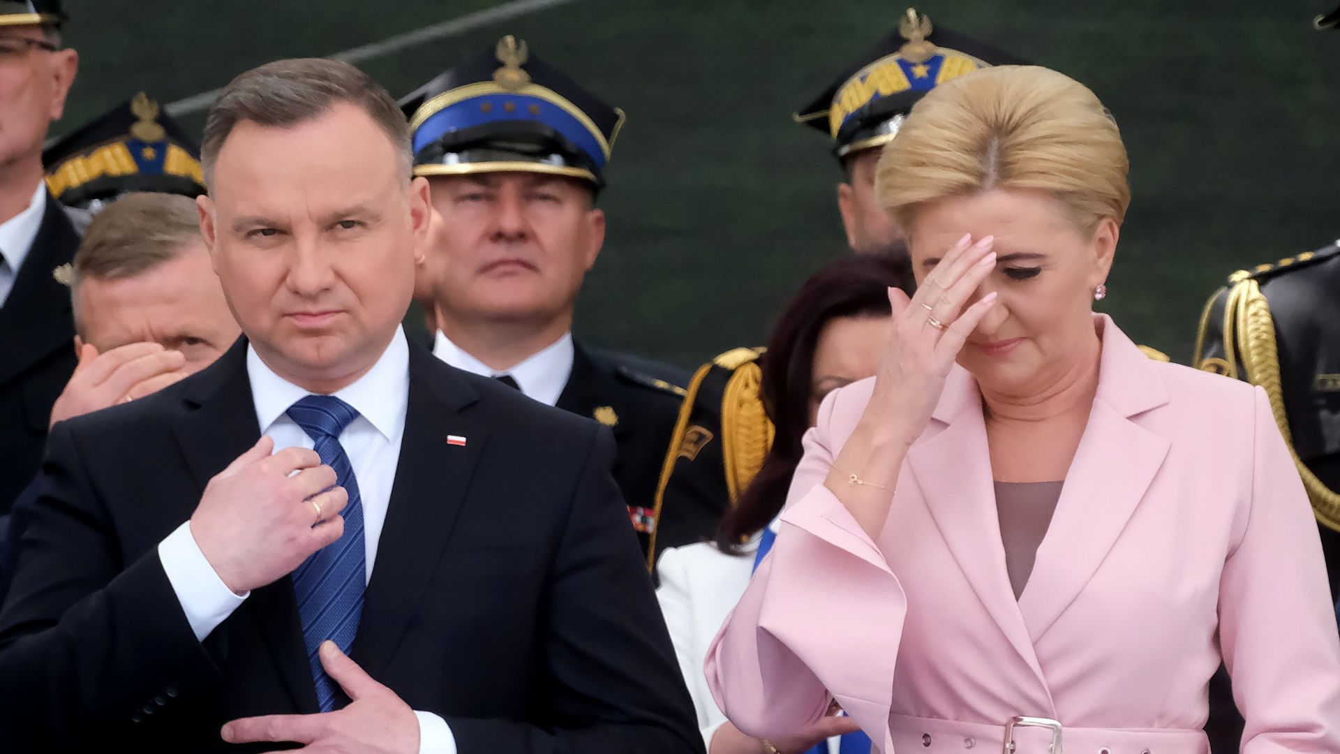 Andrzej i Agata Duda
