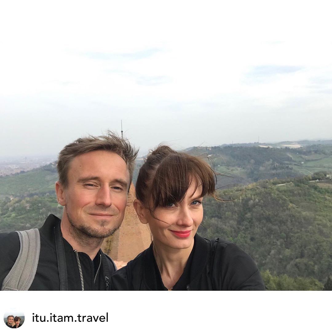 Anita Sokołowska z mężem, fot. Instagram