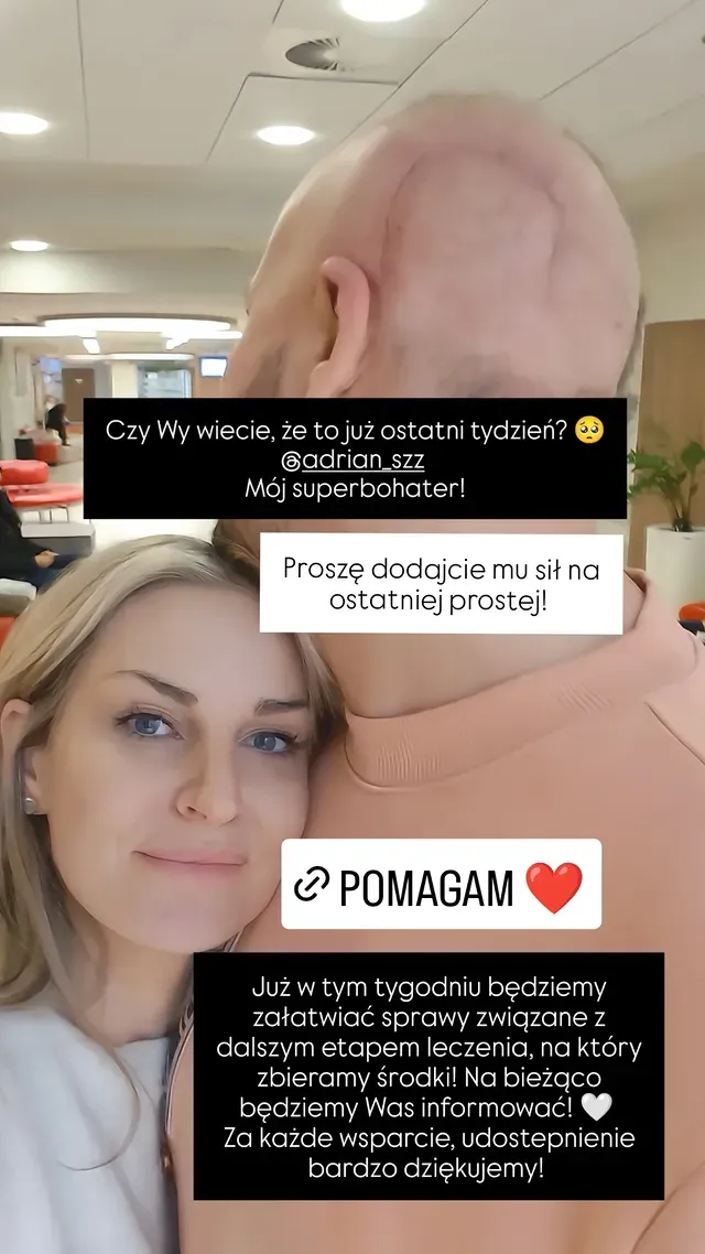 Wsparcie w trudnym czasie: Anita ze „ŚOPW” przekazała wieści o Adrianie walczącym z rakiem